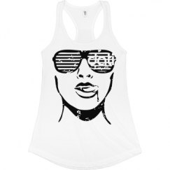 Ladies Slim Fit Racerback Tank Top