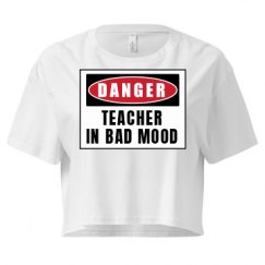 Ladies Festival Cali Crop Top Tee