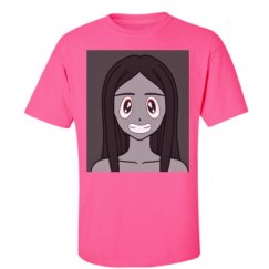 Unisex Ultra Cotton Safety Neon Crewneck Tee