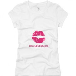 Ladies Slim Fit Basic Promo Jersey Tee