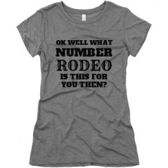 Ladies Slim Fit Super Soft Triblend Tee