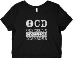 Ladies Slim Fit Crop Top Tee