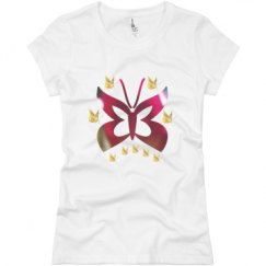 Ladies Slim Fit Basic Promo Jersey Tee