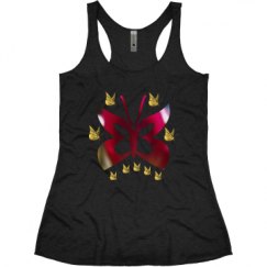 Ladies Slim Fit Super Soft Racerback Triblend Tank