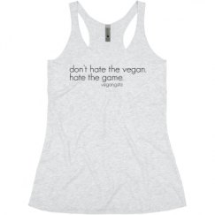 Ladies Slim Fit Super Soft Racerback Triblend Tank