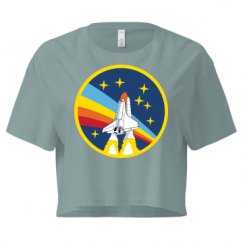 Ladies Festival Cali Crop Top Tee