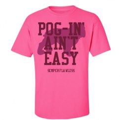 Unisex Ultra Cotton Safety Neon Crewneck Tee