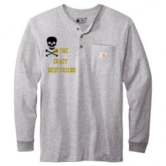 Unisex Carhartt Long Sleeve Henley Tee 