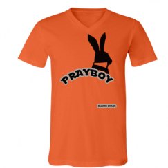 Unisex V-Neck Jersey Tee