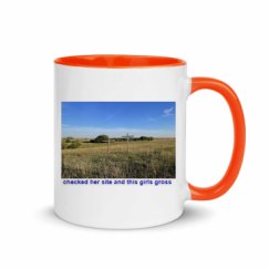 11oz Ceramic Mug with Color Inside