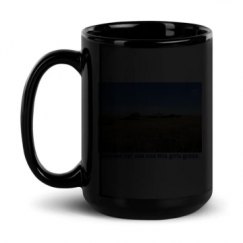 15oz Black Glossy Mug