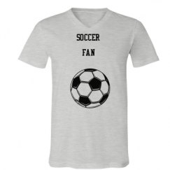 Unisex V-Neck Jersey Tee