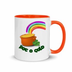 11oz Ceramic Mug with Color Inside