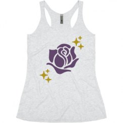 Ladies Slim Fit Super Soft Racerback Triblend Tank