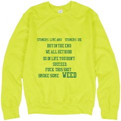Unisex Neon Crewneck Sweatshirt