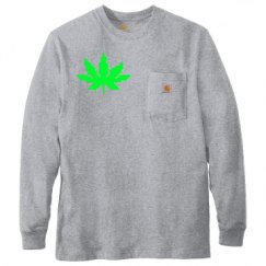 Unisex Carhartt Pocket Long Sleeve Tee