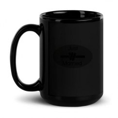 15oz Black Glossy Mug
