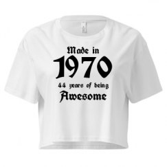 Ladies Festival Cali Crop Top Tee