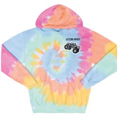 Unisex Tie-Dye Fleece Hoodie