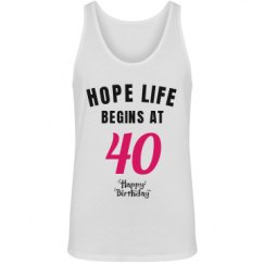 Unisex Jersey Tank Top