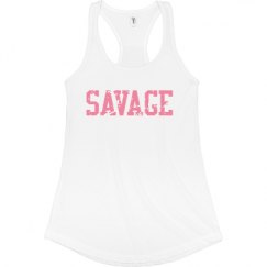 Ladies Slim Fit Racerback Tank Top