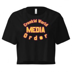 Ladies Festival Cali Crop Top Tee