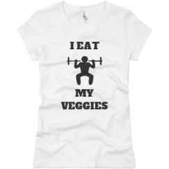 Ladies Slim Fit Basic Promo Jersey Tee