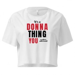 Ladies Festival Cali Crop Top Tee