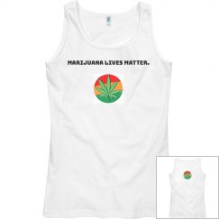Marijuana Lives Matter Tank Top.