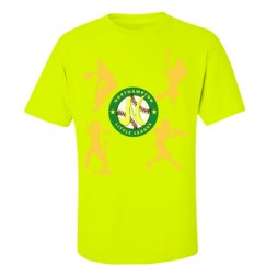 Unisex Ultra Cotton Safety Neon Crewneck Tee