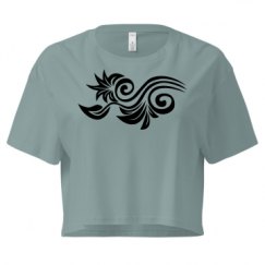 Ladies Festival Cali Crop Top Tee