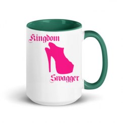 15oz Ceramic Mug with Color Inside