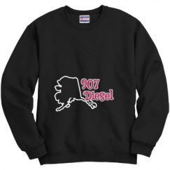 Unisex Film and Foil Crewneck Sweatshirt