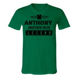 Unisex V-Neck Jersey Tee