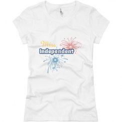 Ladies Slim Fit Basic Promo Jersey Tee