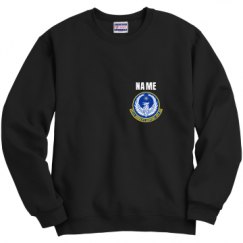 Unisex Film and Foil Crewneck Sweatshirt