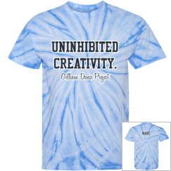 Tie Dye Slogan Personalized w/ Name