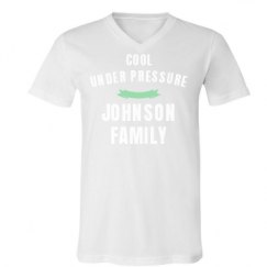 Unisex V-Neck Jersey Tee