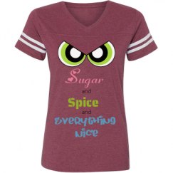 Ladies Relaxed Fit Vintage Sports Tee