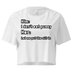 Ladies Festival Cali Crop Top Tee