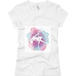 Ladies Slim Fit Basic Promo Jersey Tee