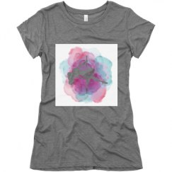 Ladies Slim Fit Super Soft Triblend Tee