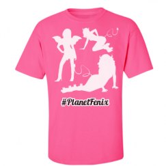 Unisex Ultra Cotton Safety Neon Crewneck Tee