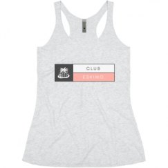 Ladies Slim Fit Super Soft Racerback Triblend Tank