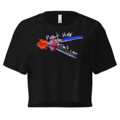 Ladies Festival Cali Crop Top Tee