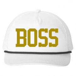 Snapback Five-Panel Rope Hat