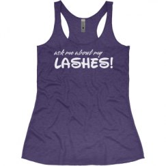 Ladies Slim Fit Super Soft Racerback Triblend Tank