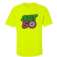 Unisex Ultra Cotton Safety Neon Crewneck Tee