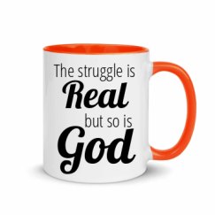 11oz Ceramic Mug with Color Inside