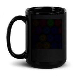 15oz Black Glossy Mug